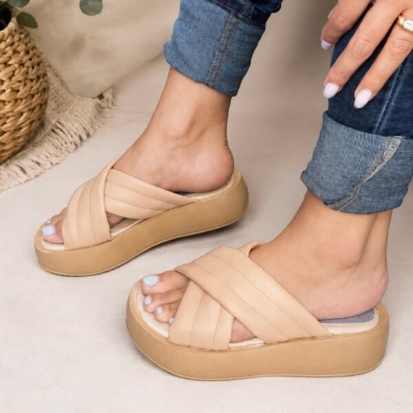 Sandalias nude