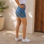 Short elastizado jean