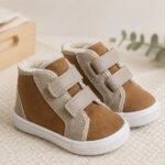 Botas corderito velcro