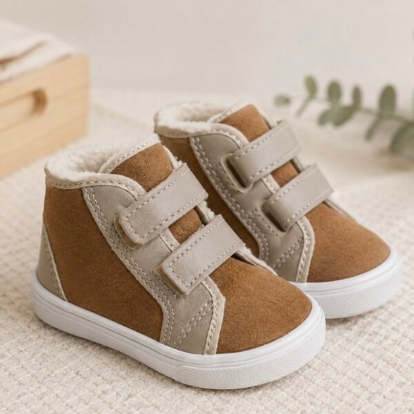 Botas corderito velcro